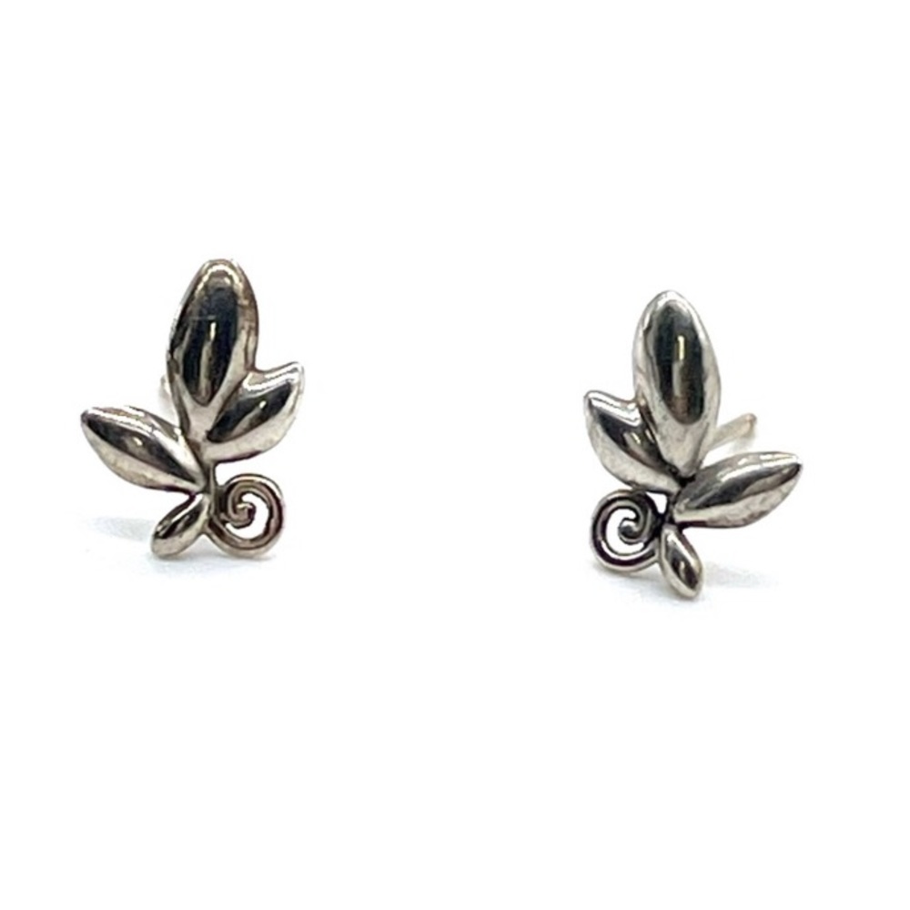 Tiffany & Company Paloma Picasso Olive leaf earrings.